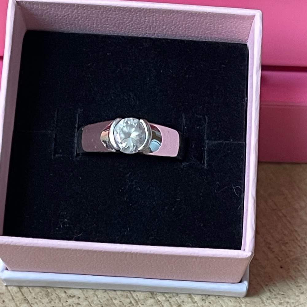 Silver Tone Ring - image 2